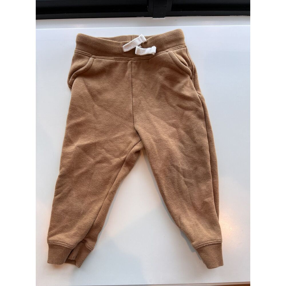 Toddler Boys Size 24M Little Co. Brown Panrs